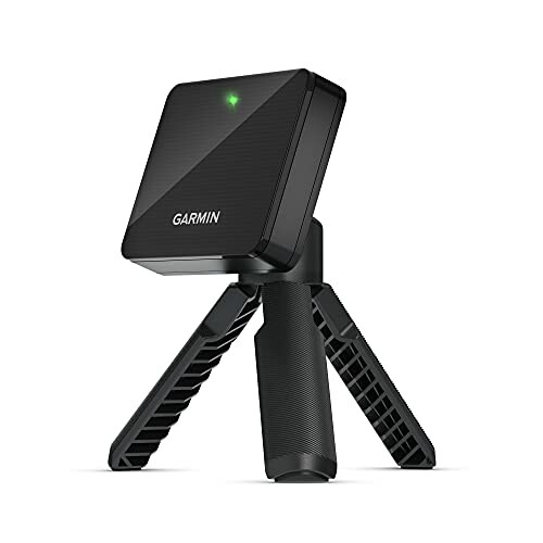 Garmin portable satellite communicator on tripod