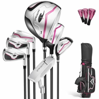 Women's Complete Golf Club Set with Golf Stand Bag Right-Handed 7/10/11 Clubs