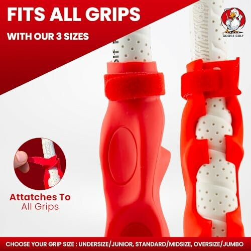 Golf grip sizer tool with adjustable sizes.