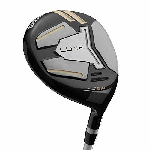 Luxe golf club with black and silver design