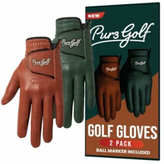 PUR3 Cabretta Leather Golf Gloves