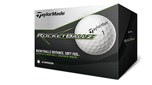 TaylorMade Rocketballz golf ball box packaging.
