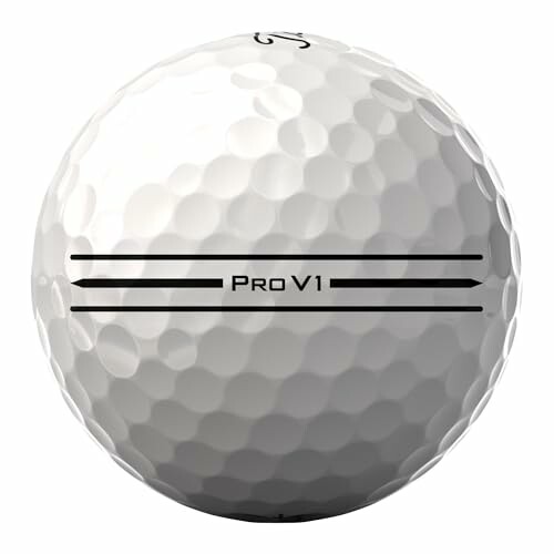 Titleist Pro V1 golf ball with logo.